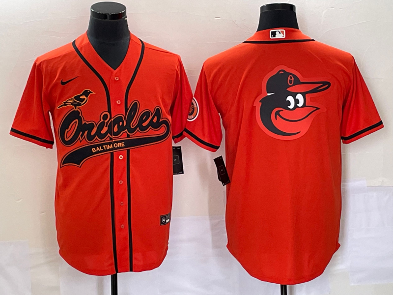 Men’s Baltimore Orioles Orange Jersey Joint Edition