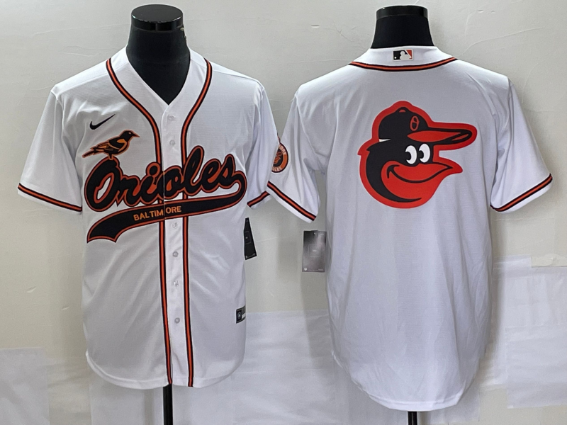 Men’s Baltimore Orioles White Jersey Joint Edition