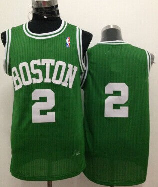 Men’s Boston Celtics #2 Red Auerbach Green Swingman Throwback Jersey