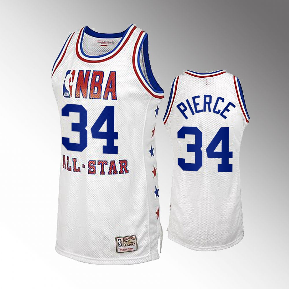 Men’s Boston Celtics #34 Paul Pierce 2003 NBA All Star White Jersey