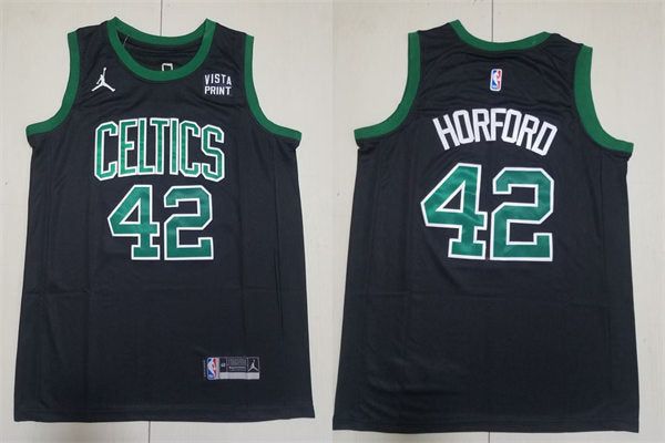Mens Boston Celtics #42 Al Horford 2024 Black Statement Edition Jersey