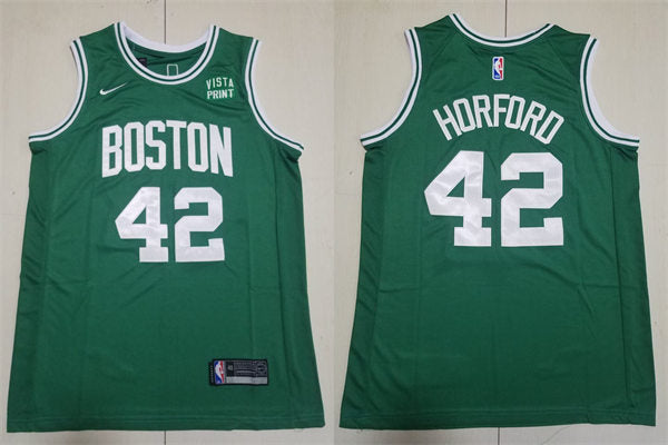 Mens Boston Celtics #42 Al Horford Kelly Green Nike Icon Edition Jersey