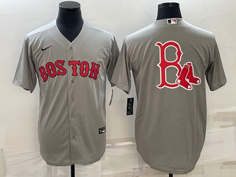 Men’s Boston Red Sox Gray Alternate Jersey