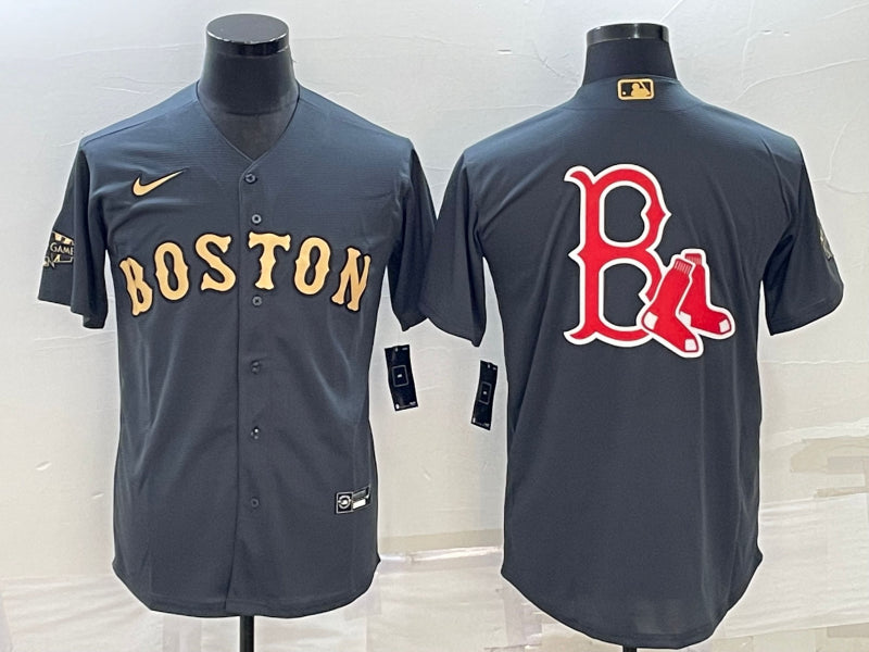 Men’s Boston Red Sox Gray Team Jersey