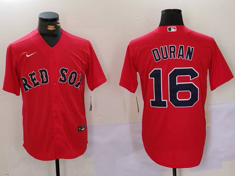 Men’s Boston Red Sox Jarren Duran #16 Red Jersey