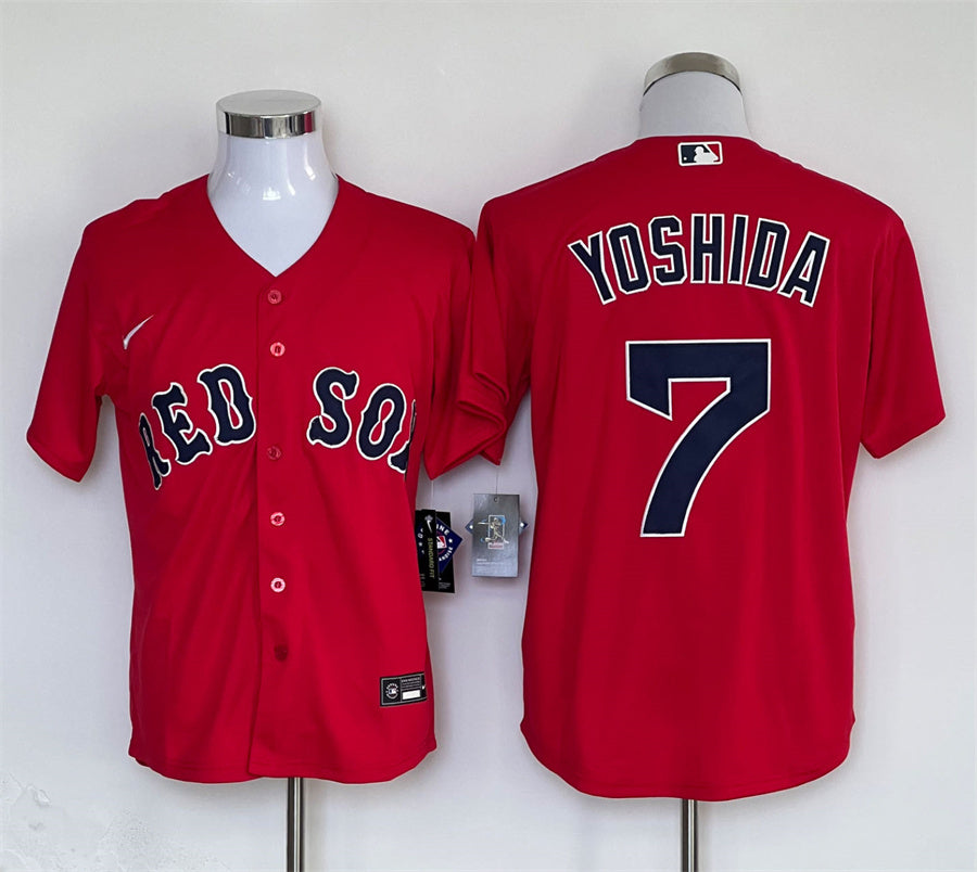 Men’s Boston Red Sox Masataka Yoshida #7 Red Jersey