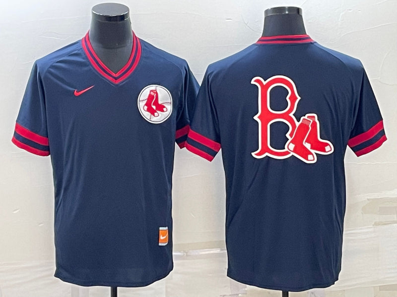 Men’s Boston Red Sox Navy Blank Jersey