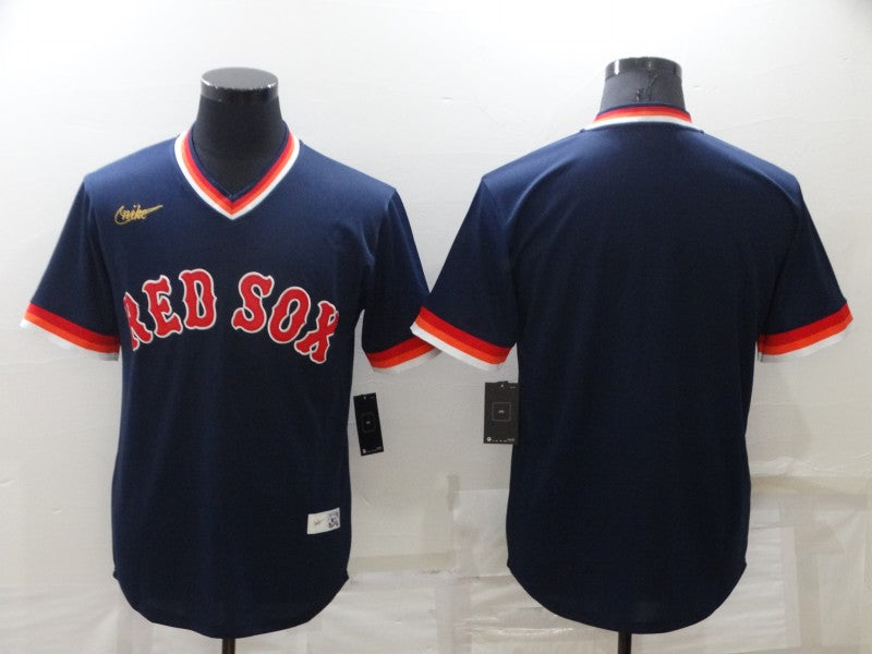 Men’s Boston Red Sox Navy Team Blank Jersey