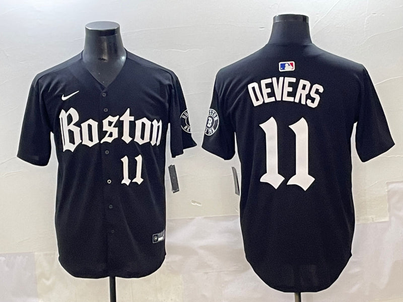 Men’s Boston Red Sox Rafael Devers #11 Black Jersey