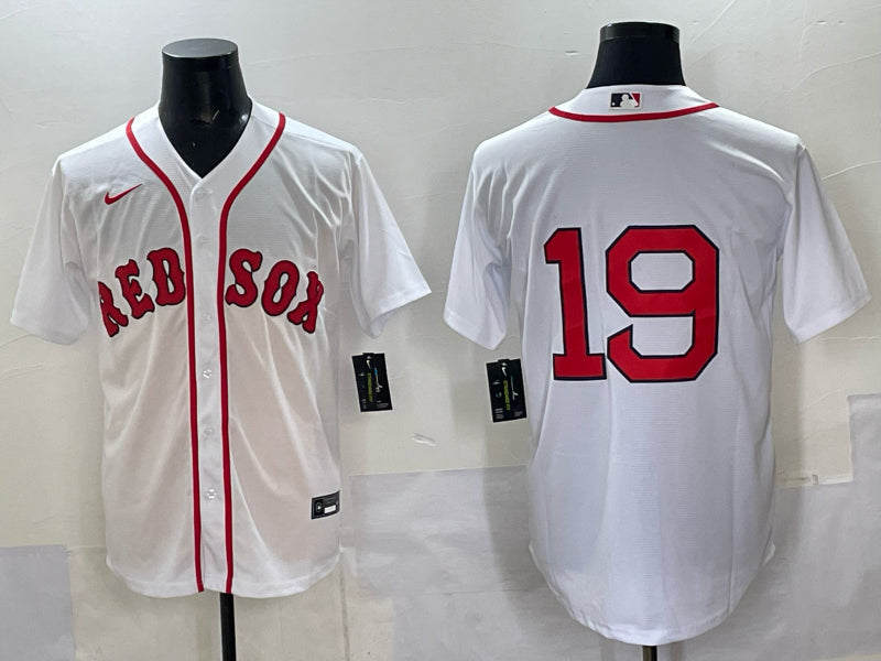 Men’s Boston Red Sox Roman Anthony #19 White Limited Jersey