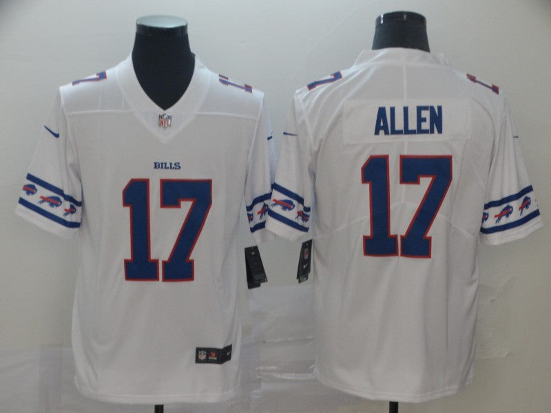 Men’s Buffalo Bills #17 Josh Allen Nike NFL team logo cool edition jerseys