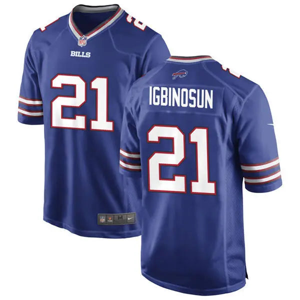 Mens Buffalo Bills #21 Davison Igbinosun Nike Royal Vapor F.U.S.E. Limited Jersey