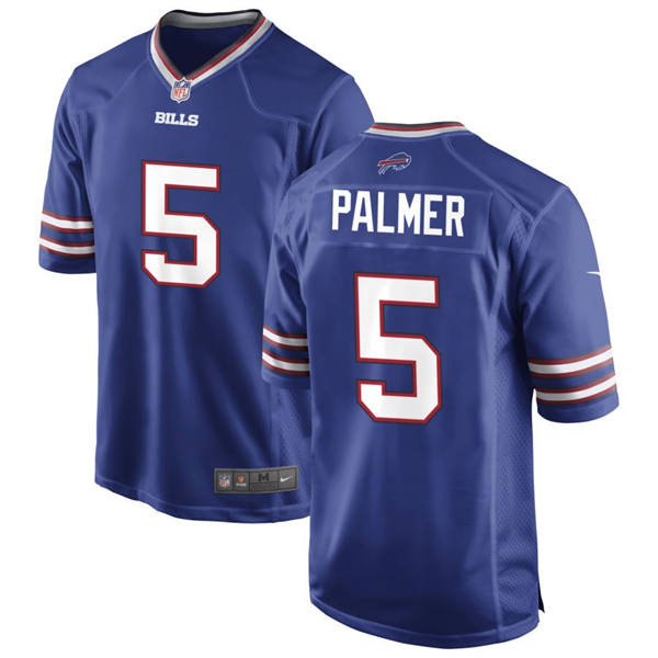 Mens Buffalo Bills #5 Josh Palmer Nike Royal Vapor F.U.S.E. Limited Jersey