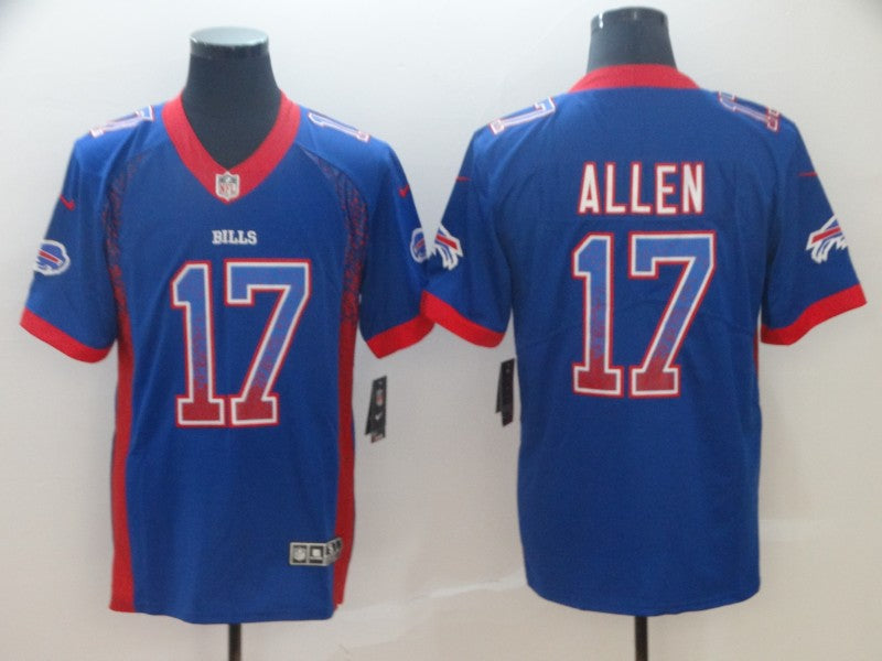 Men’s Buffalo Bills Josh Allen #17 Blue Jersey