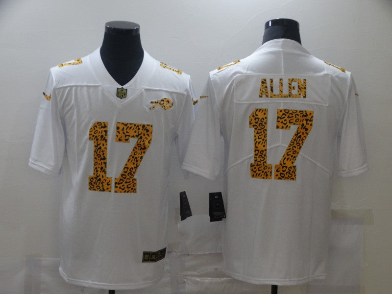 Men’s Buffalo Bills Josh Allen #17 White Jersey