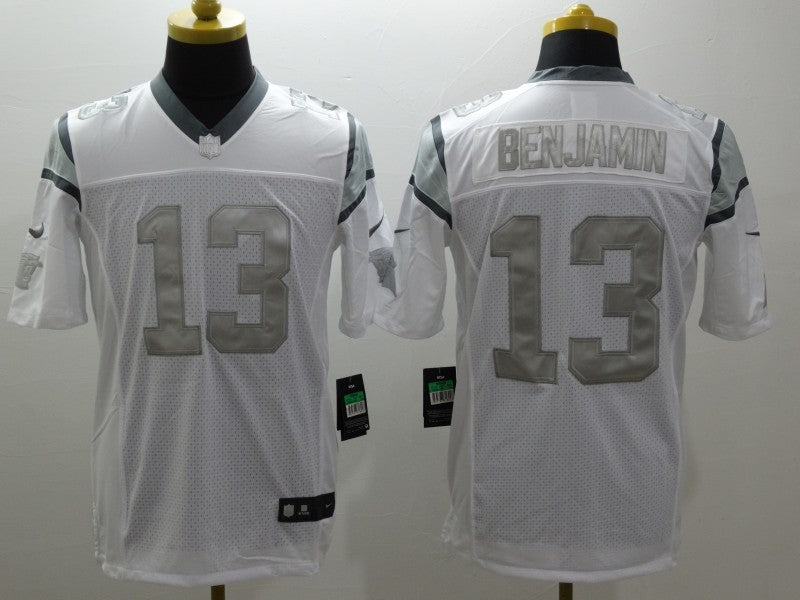 Men’s Carolina Panthers Kelvin Benjamin #13 White Jersey