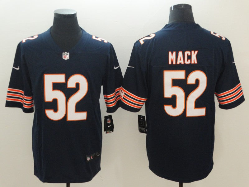 Men’s Chicago Bears #52 Khalil Mack Season Jersey Blue
