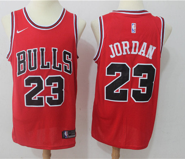 Men’s Chicago Bulls #23 Michael Jordan 2020-21 Red Nike Icon Edition Jersey