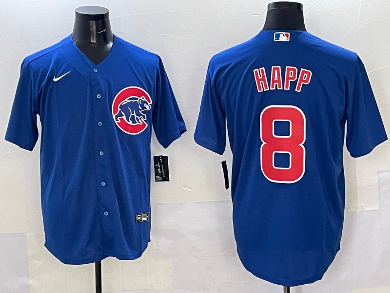 Men’s Chicago Cubs Ian Happ #8 Royal Limited Jersey