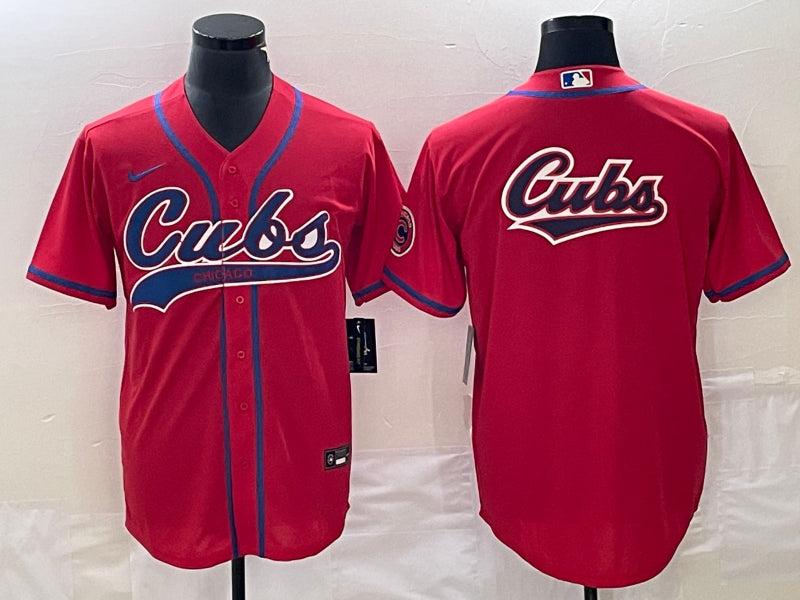 Men’s Chicago Cubs Red Jersey