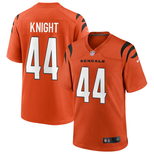 Men’s Cincinnati Bengals #44 Demetrius Knight Nike Orange Alternate Vapor F.U.S.E. Limited Jersey