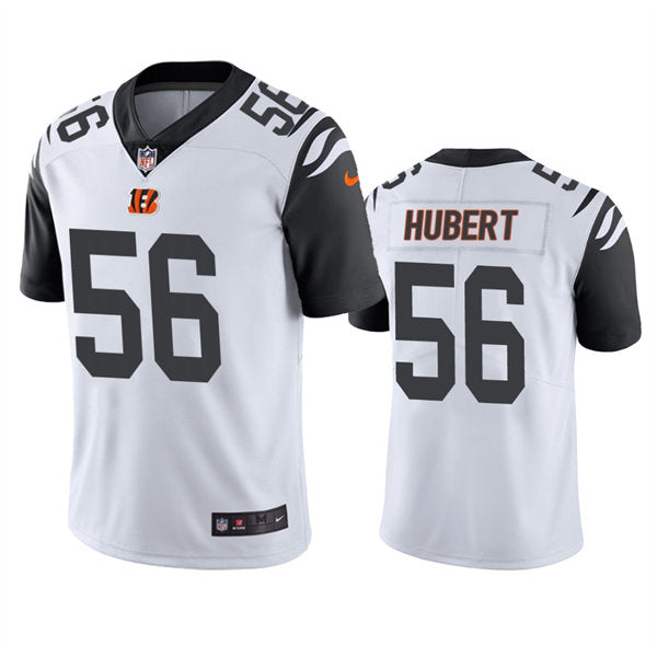 Men’s Cincinnati Bengals #56 Wyatt Hubert Nike White Color Rush Limited Jersey