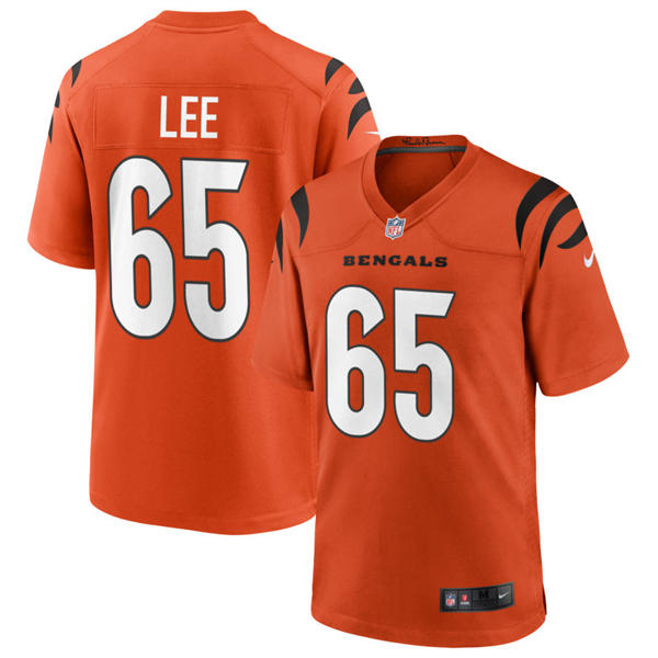 Men’s Cincinnati Bengals #65 Matt Lee Nike Orange Alternate Vapor F.U.S.E. Limited Jersey