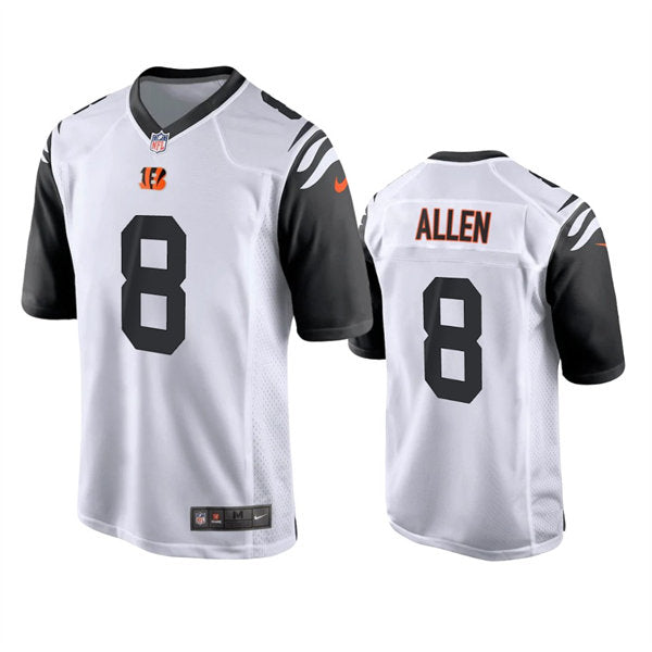 Men’s Cincinnati Bengals #8 Brandon Allen Nike White Color Rush Limited Jersey
