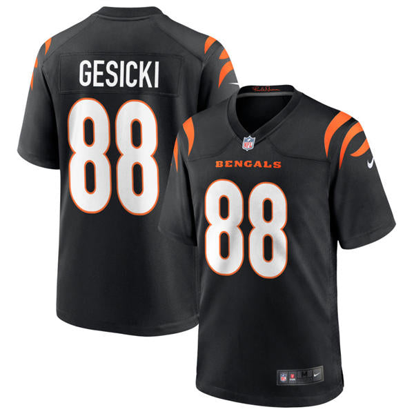 Men’s Cincinnati Bengals #88 Mike Gesicki Nike Black Team Color Vapor F.U.S.E. Limited Jersey