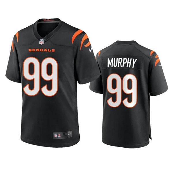 Men’s Cincinnati Bengals #99 Myles Murphy Black Team Color Vapor Limited Player Jersey