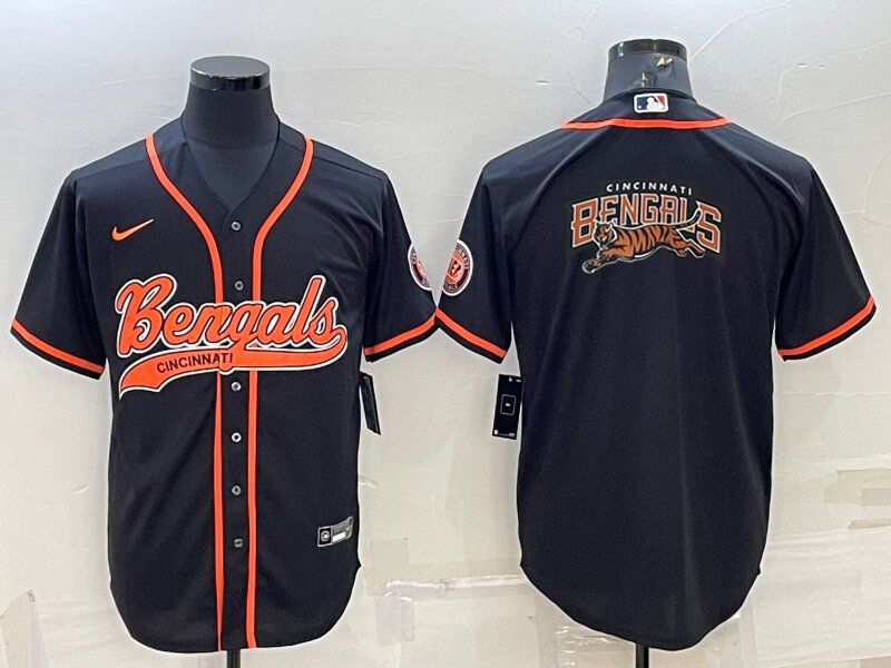 Men’s Cincinnati Bengals Black Jersey