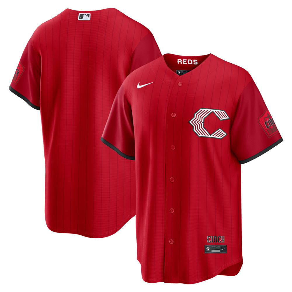 Men’s Cincinnati Reds Nike Red 2026 City Connect Stadium Jersey