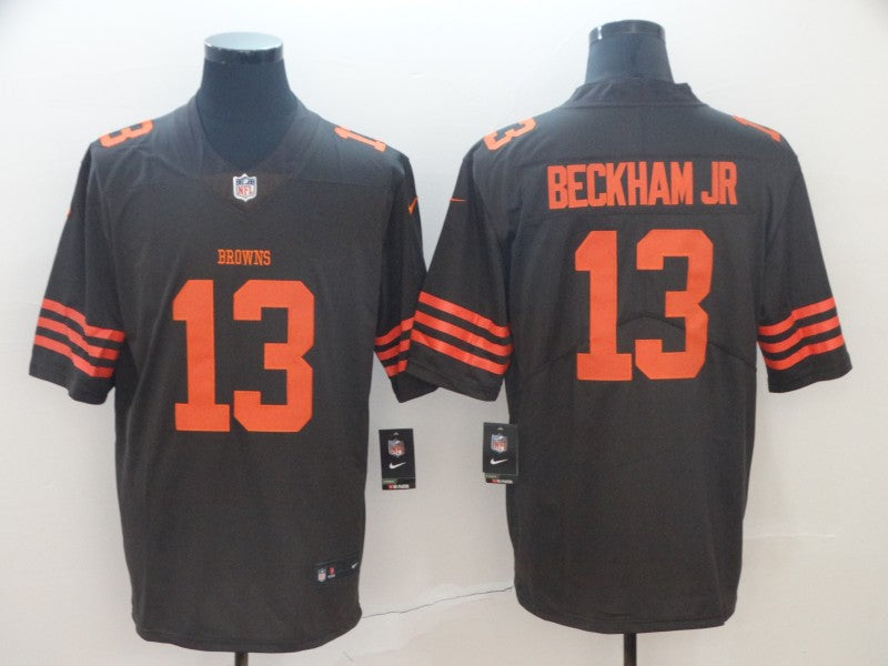 Men’s Cleveland Browns Odell Beckham Jr. Brown Jersey