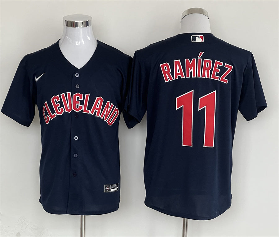 Men's Cleveland Guardians José Ramírez Nike Navy Jersey