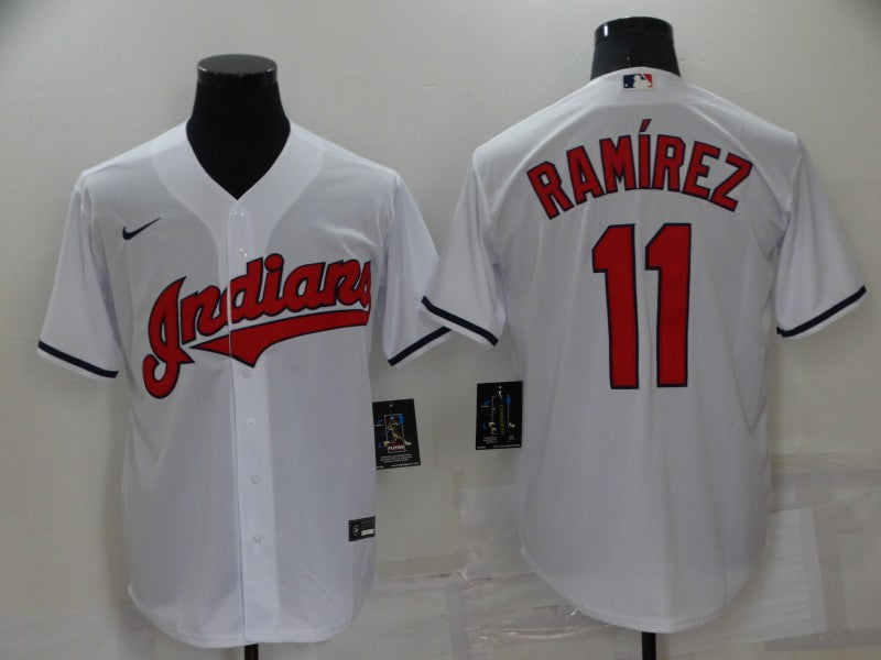Men’s Cleveland Guardians Jose Ramirez Nike White Jersey