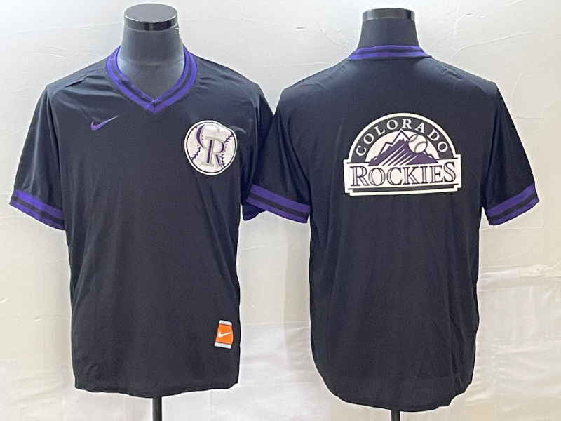 Men’s Colorado Rockies Black Alternate Team Jersey
