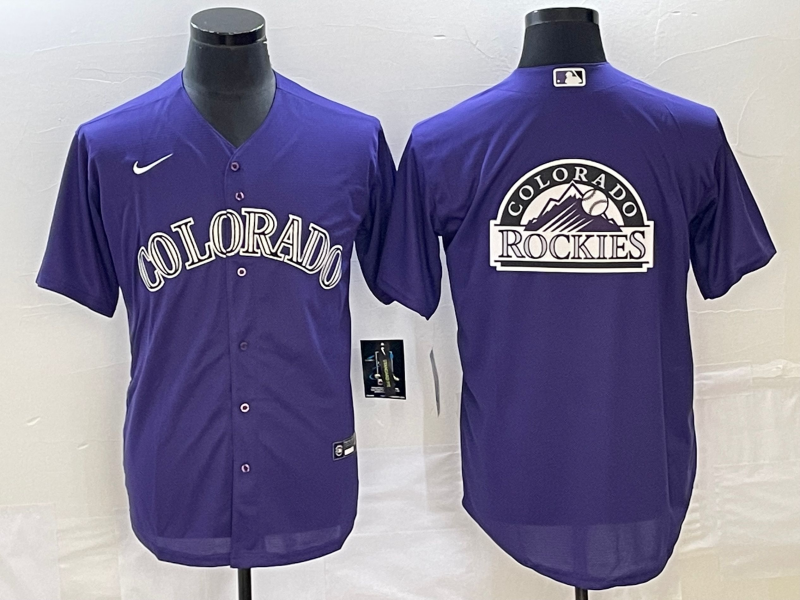 Men’s Colorado Rockies Purple Alternate Team Jersey