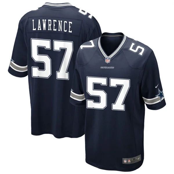 Mens Dallas Cowboys #57 Malachi Lawrence Nike Navy Vapor F.U.S.E. Limited Jersey
