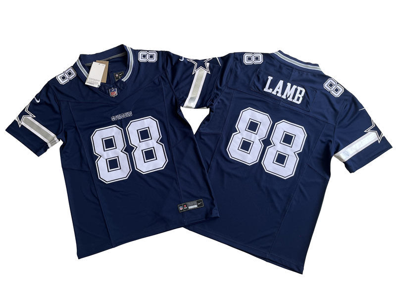Men’s Dallas Cowboys #88 CeeDee Lamb Nike 2023 Navy Vapor F.U.S.E. Limited Jersey