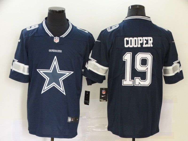 Men’s Dallas Cowboys Amari Cooper #19 Navy Alternate Jersey