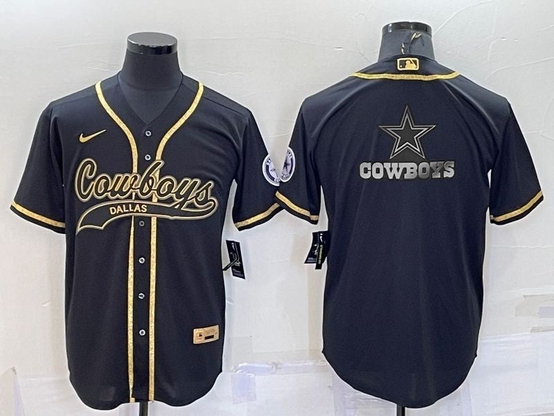 Men’s Dallas Cowboys Black Jersey