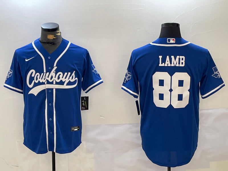 Men’s Dallas Cowboys CeeDee Lamb #88 Royal Jersey