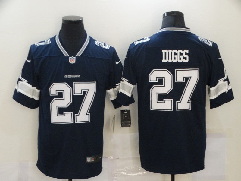 Men’s Dallas Cowboys Trevon Diggs #27 Navy Jersey