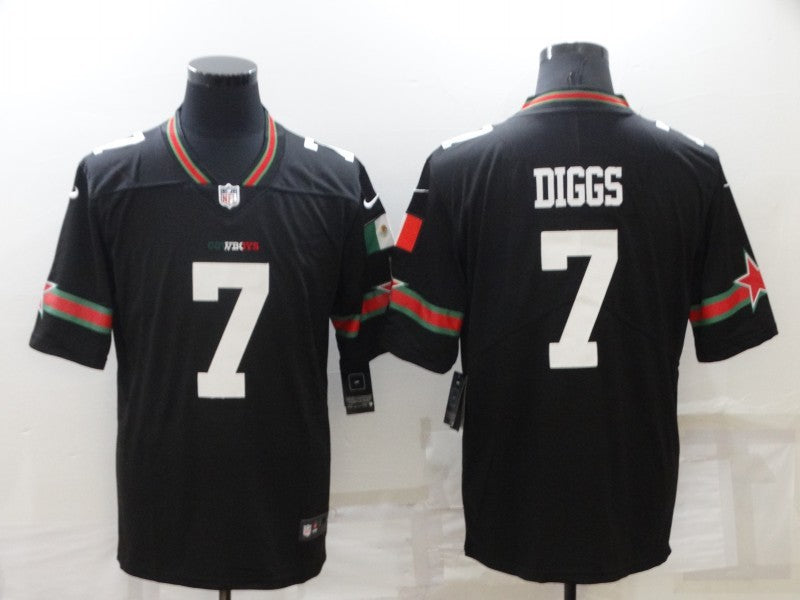 Men’s Dallas Cowboys Trevon Diggs #7 Black Jersey