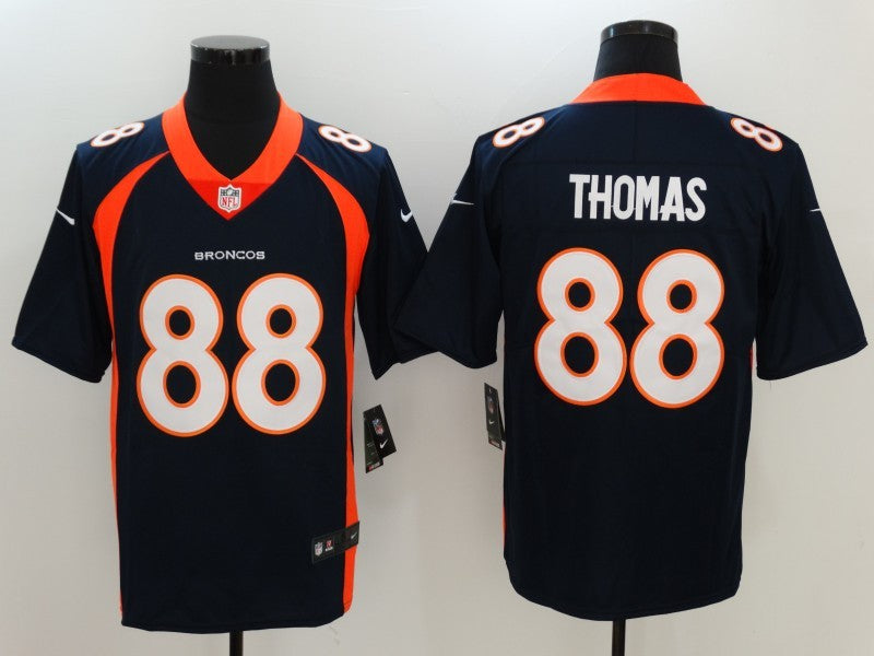 Men’s Denver Broncos Demaryius Thomas #88 Navy Jersey