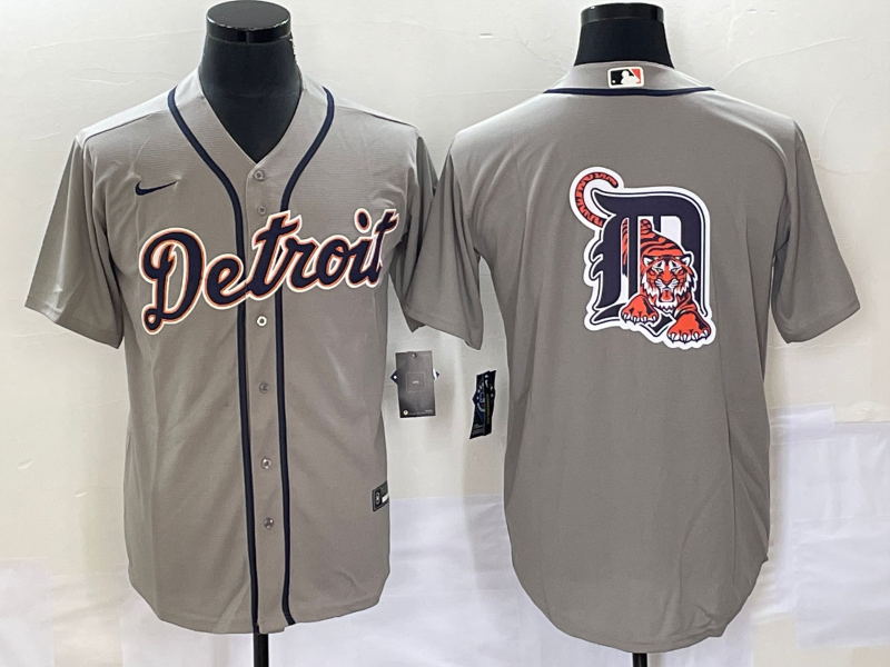 Men’s Detroit Tigers Gray Team Jersey