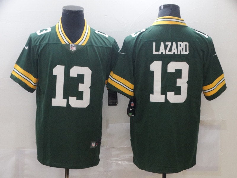 Men’s Green Bay Packers #13 Allen Lazard Player Nike Green Game Football Jersey