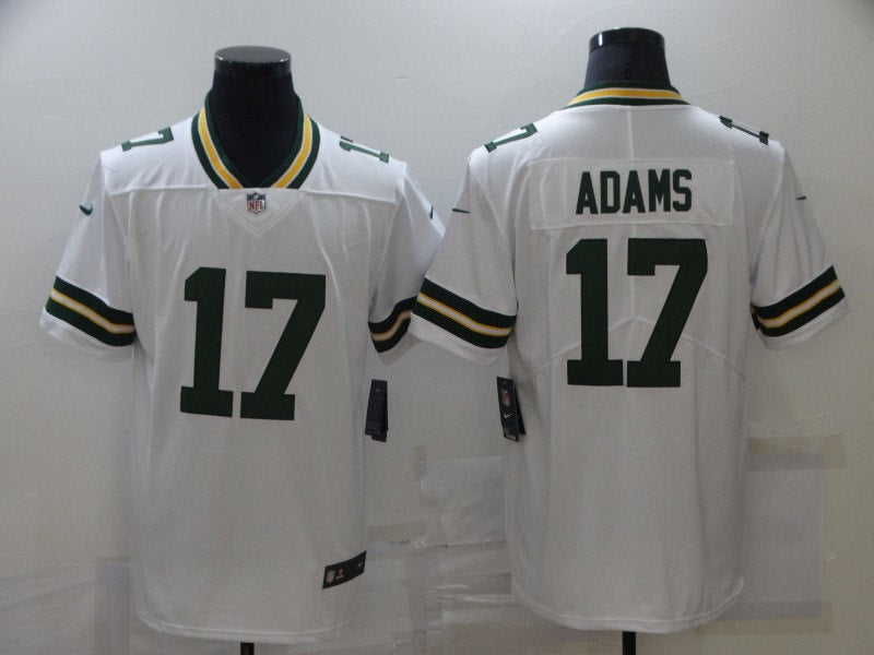 Men’s Green Bay Packers #17 Davante Adams Player Nike White Game Football Jersey