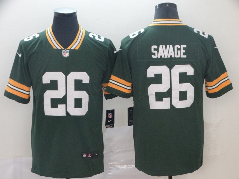 Men’s Green Bay Packers #26 Darnell Savage Jr. Nike Green Vapor Untouchable Limited Jersey