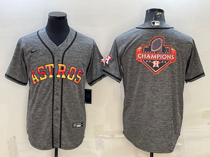 Men’s Houston Astros Gray Jersey